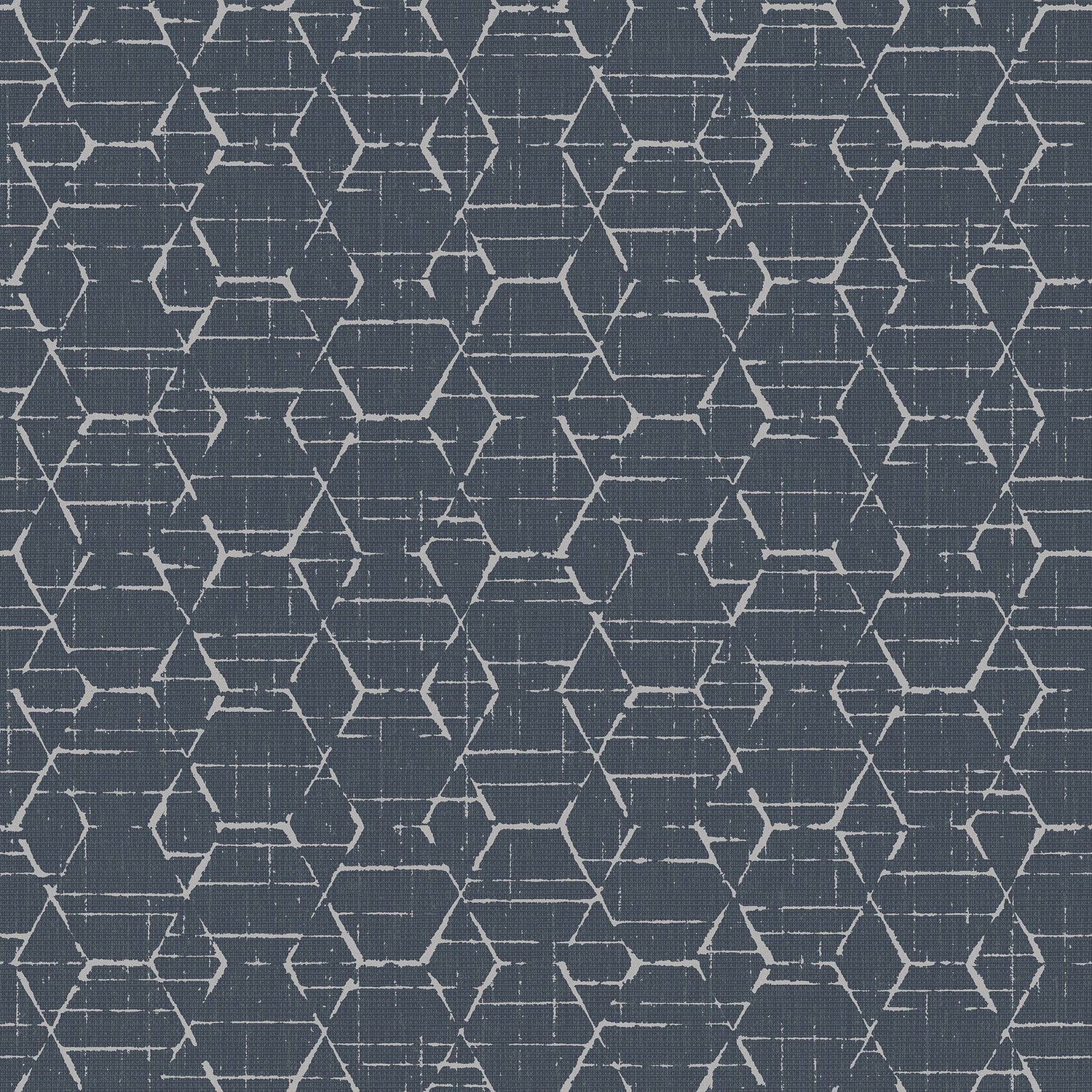 Hextex wallpaper in blue color - pattern number G78247 - by Galerie in the Atmosphere collection
