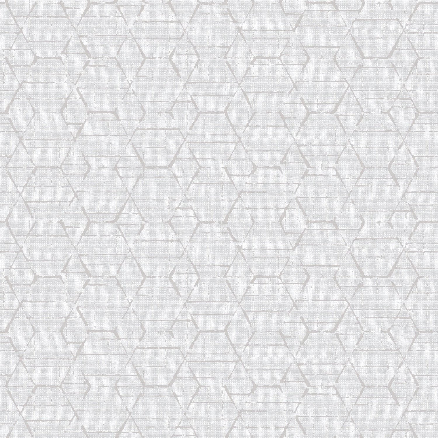 Hextex wallpaper in silver grey color - pattern number G78248 - by Galerie in the Atmosphere collection