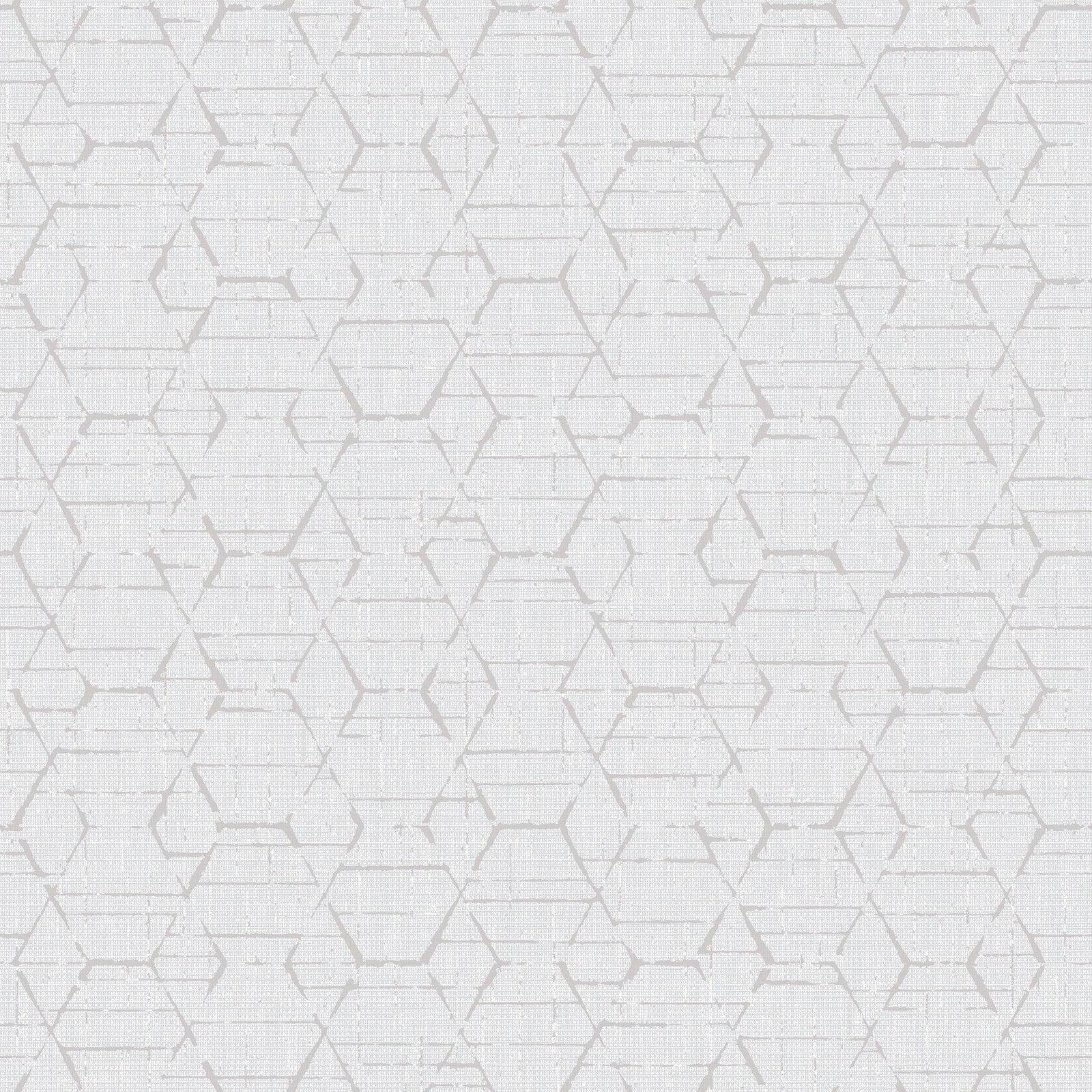 Hextex wallpaper in silver grey color - pattern number G78248 - by Galerie in the Atmosphere collection