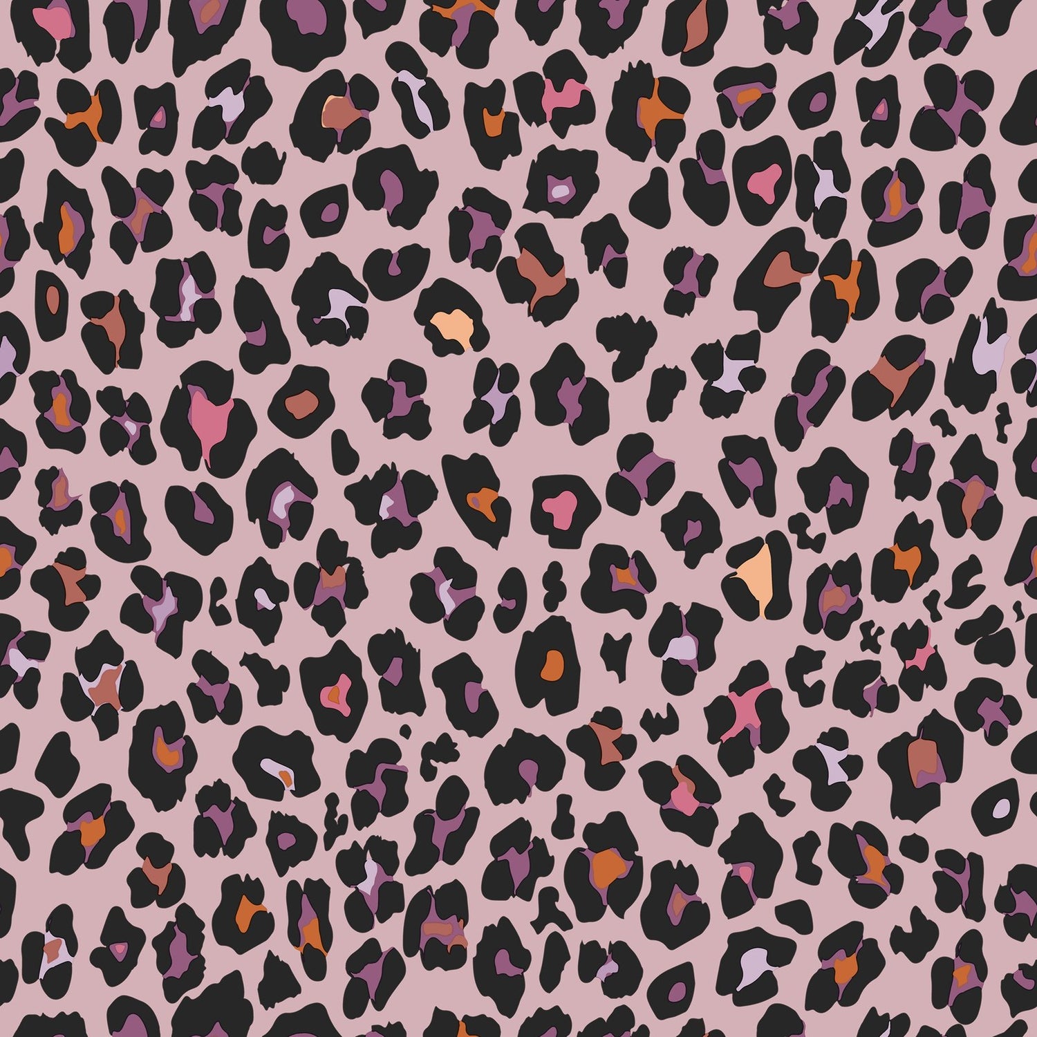 Fun Leopard Wallpaper in Pink color - pattern number G78565 - by Galerie in the Kids and Teens collection