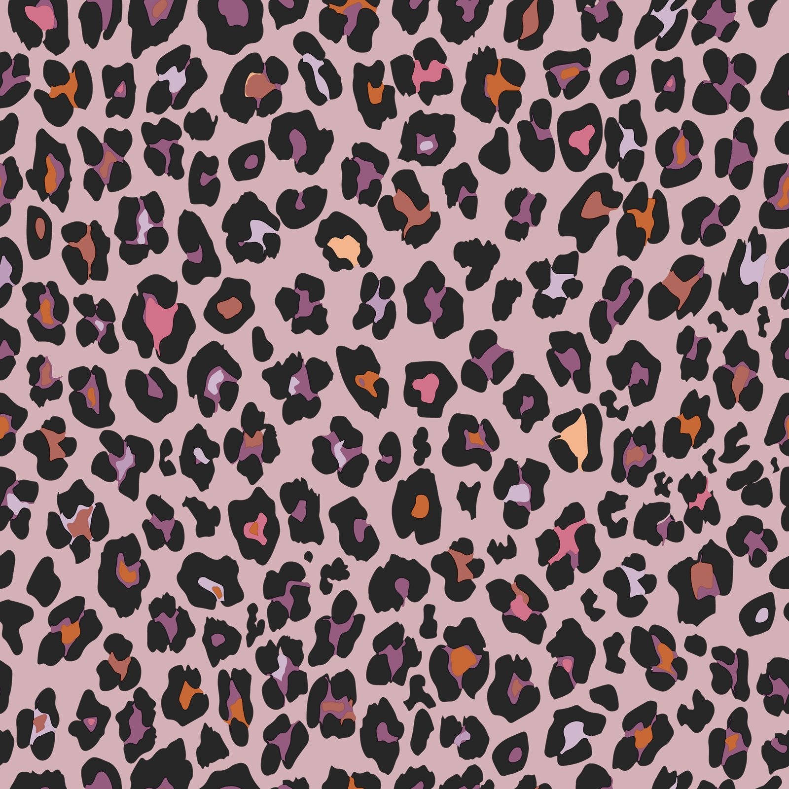 Fun Leopard Wallpaper in Pink color - pattern number G78565 - by Galerie in the Kids and Teens collection