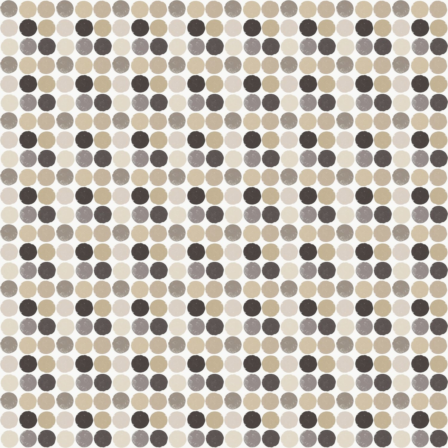 Penny Dots Wallpaper in Beige color - pattern number G78577 - by Galerie in the Kids and Teens collection