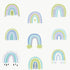 Rainbo-Ho Wallpaper in Blue color - pattern number G78585 - by Galerie in the Kids and Teens collection