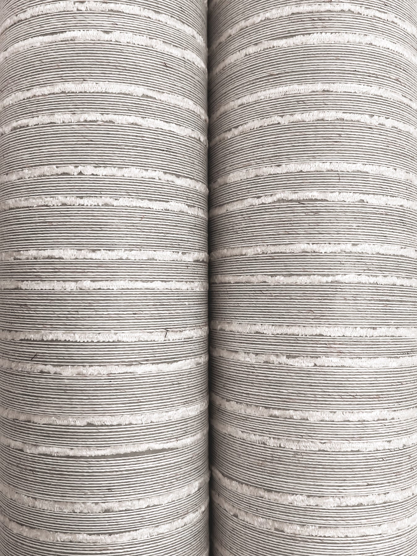 Striped Cotton wallpaper in gardenia color - pattern number GRL88030 - by Ronald Redding in the Natural Palette Resource collection