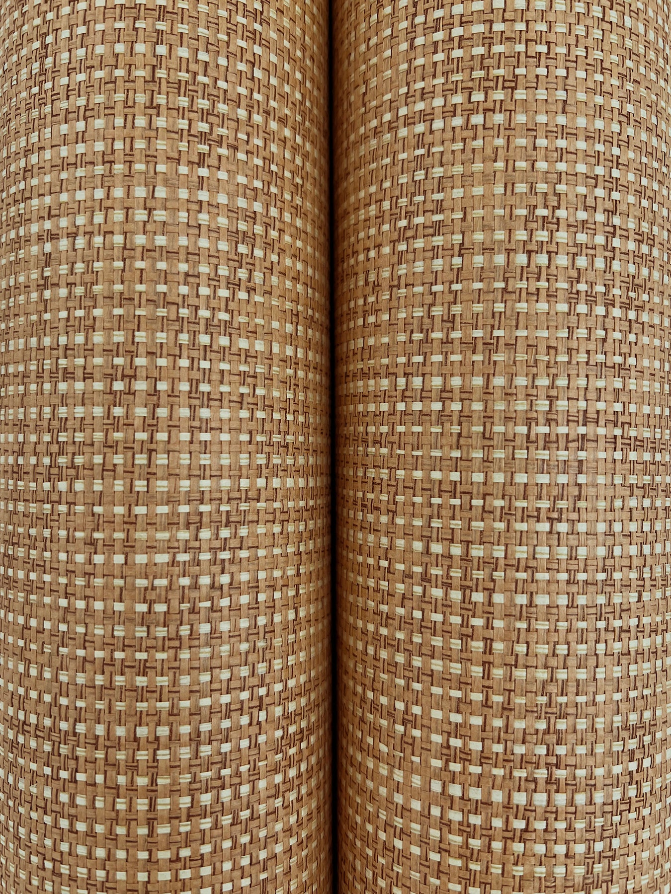 Check Paperweave wallpaper in saddle weave color - pattern number GRL88364 - by Ronald Redding in the Natural Palette Resource collection