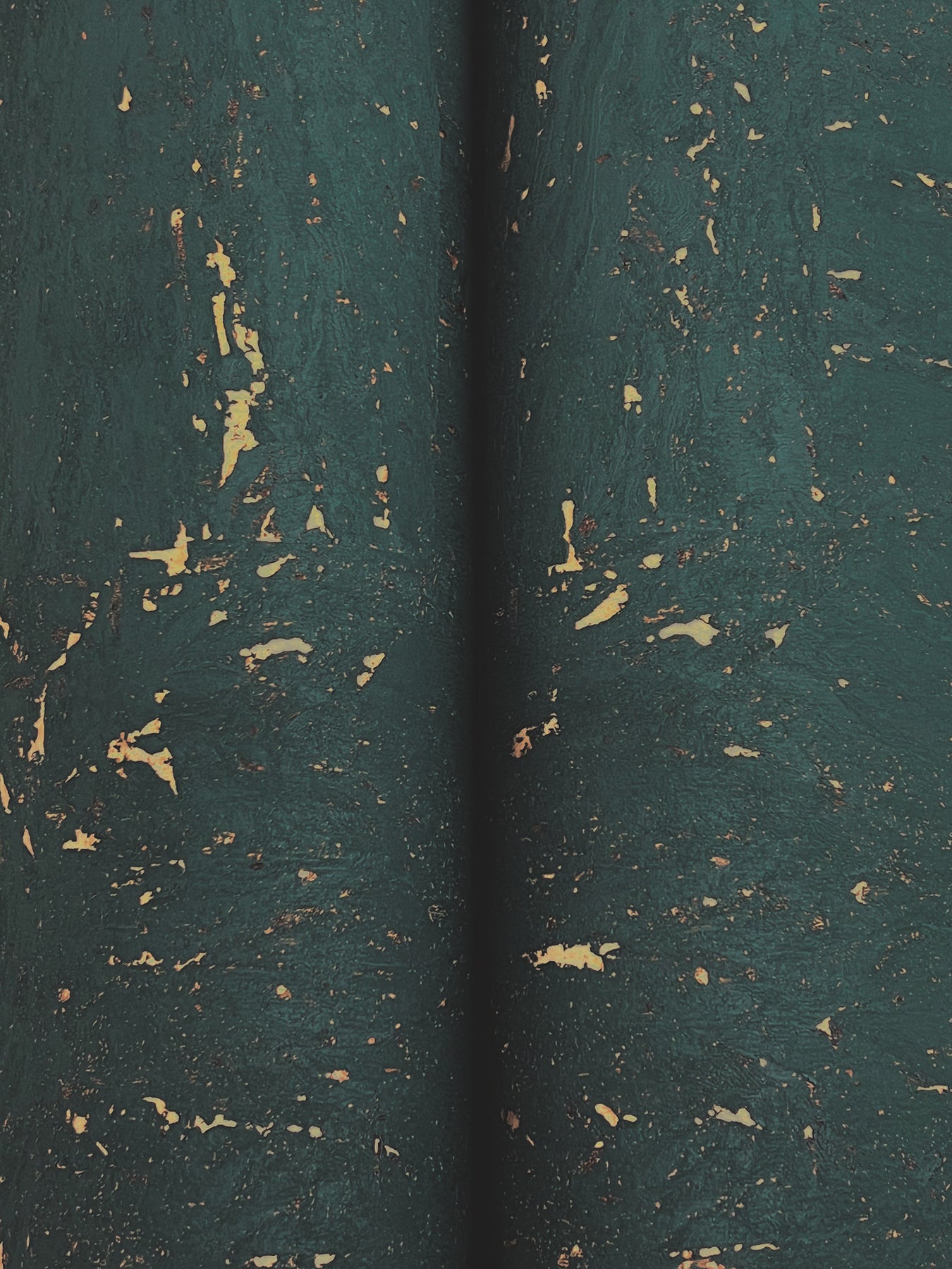 Caldera Cork wallpaper in teal color - pattern number GRL88372 - by Ronald Redding in the Natural Palette Resource collection