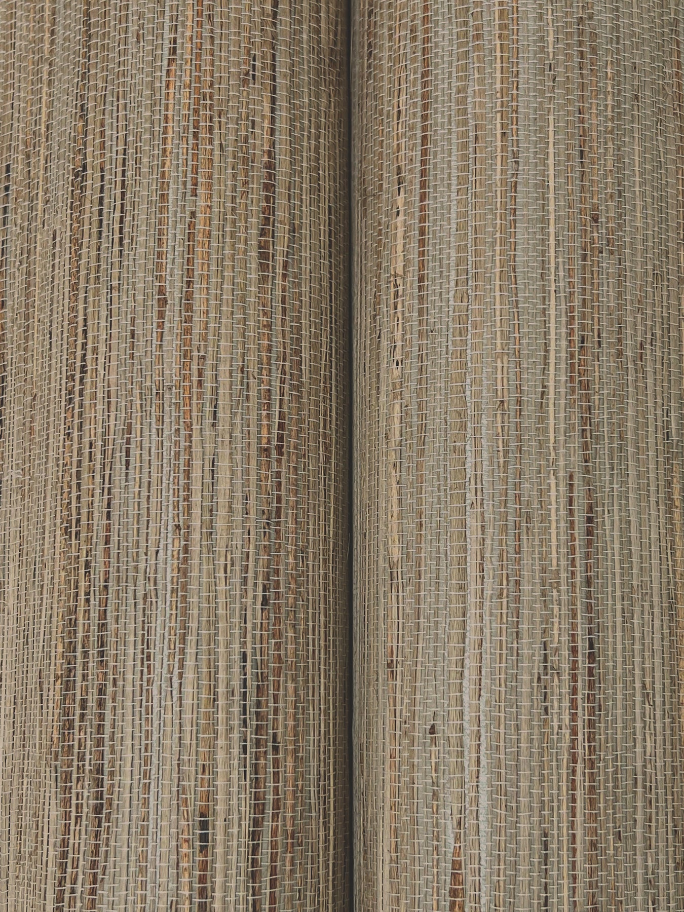 Multicolored Hemp wallpaper in charcoal color - pattern number GRL88375 - by Ronald Redding in the Natural Palette Resource collection