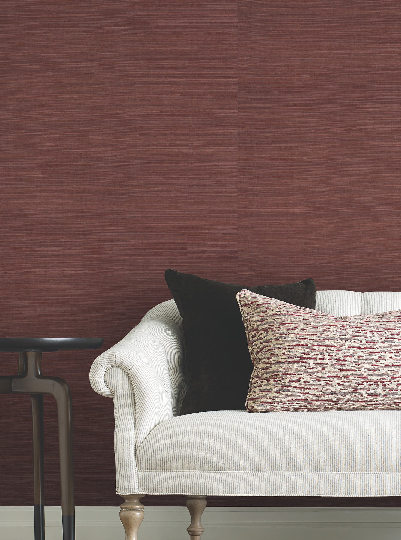 Maguey Sisal wallpaper in boston brick color - pattern number GRL88462 - by Ronald Redding in the Natural Palette Resource collection