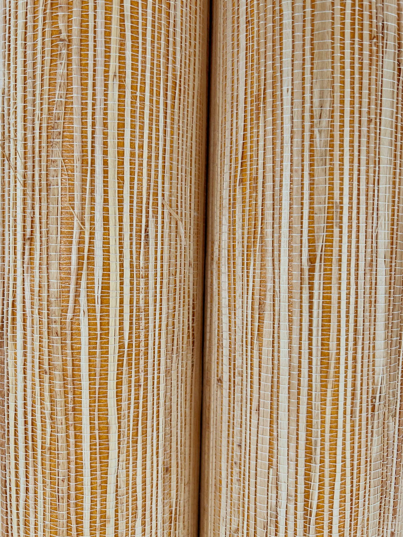 Multicolored Hemp wallpaper in harvest color - pattern number GRL88468 - by Ronald Redding in the Natural Palette Resource collection