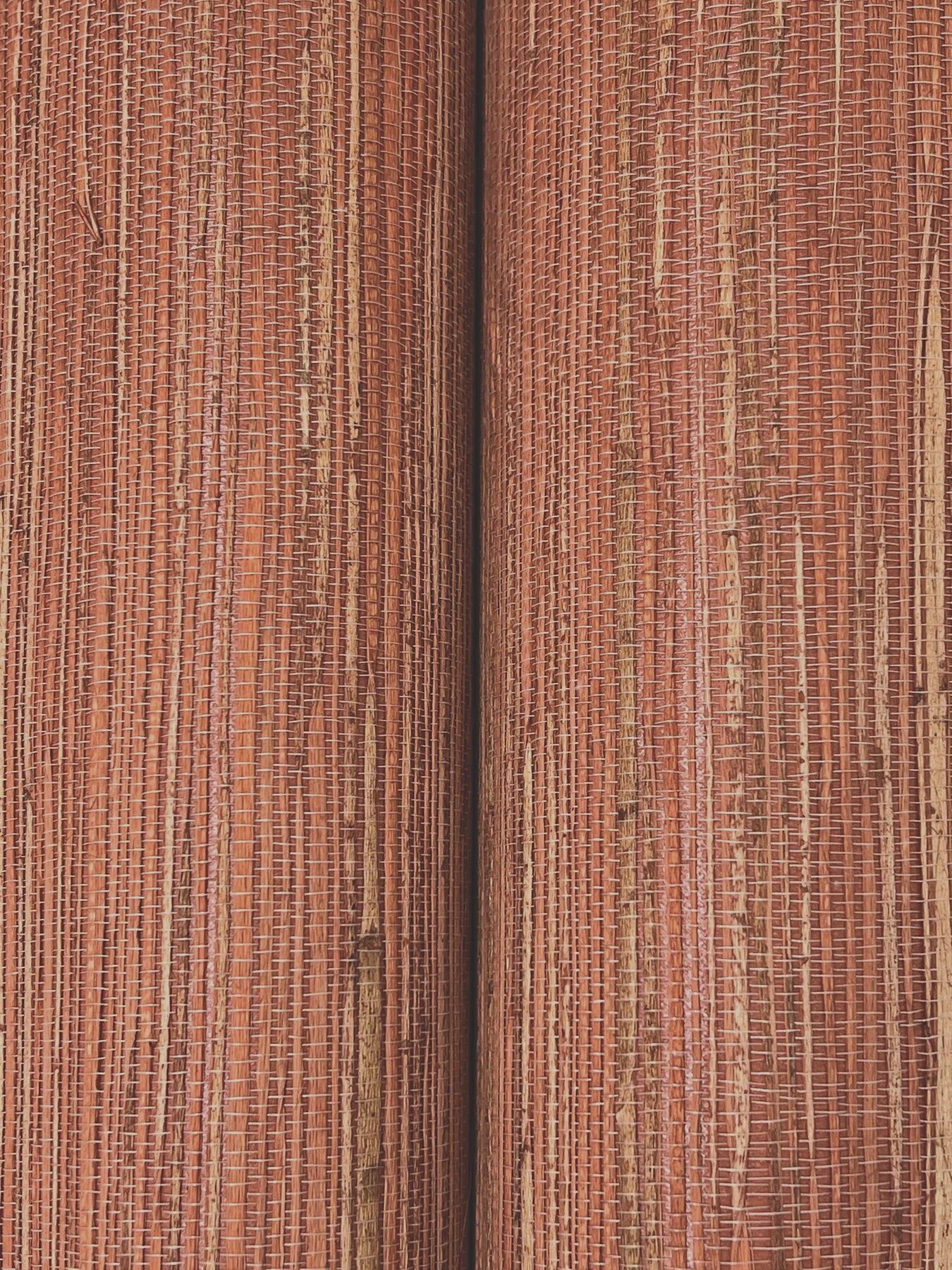 Multicolored Hemp wallpaper in sunset color - pattern number GRL88471 - by Ronald Redding in the Natural Palette Resource collection