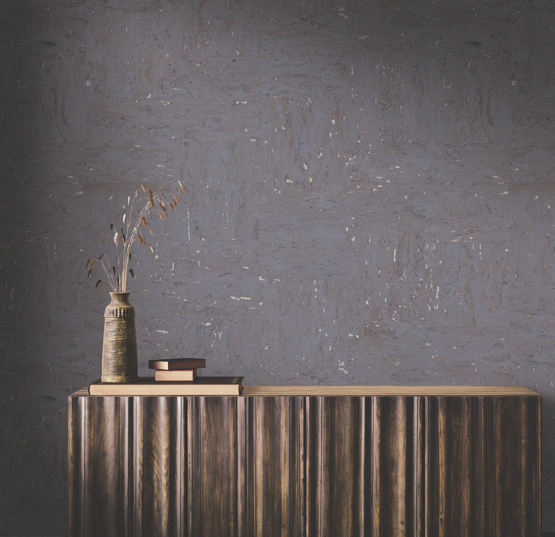 Caldera Cork wallpaper in haze color - pattern number GRL88476 - by Ronald Redding in the Natural Palette Resource collection