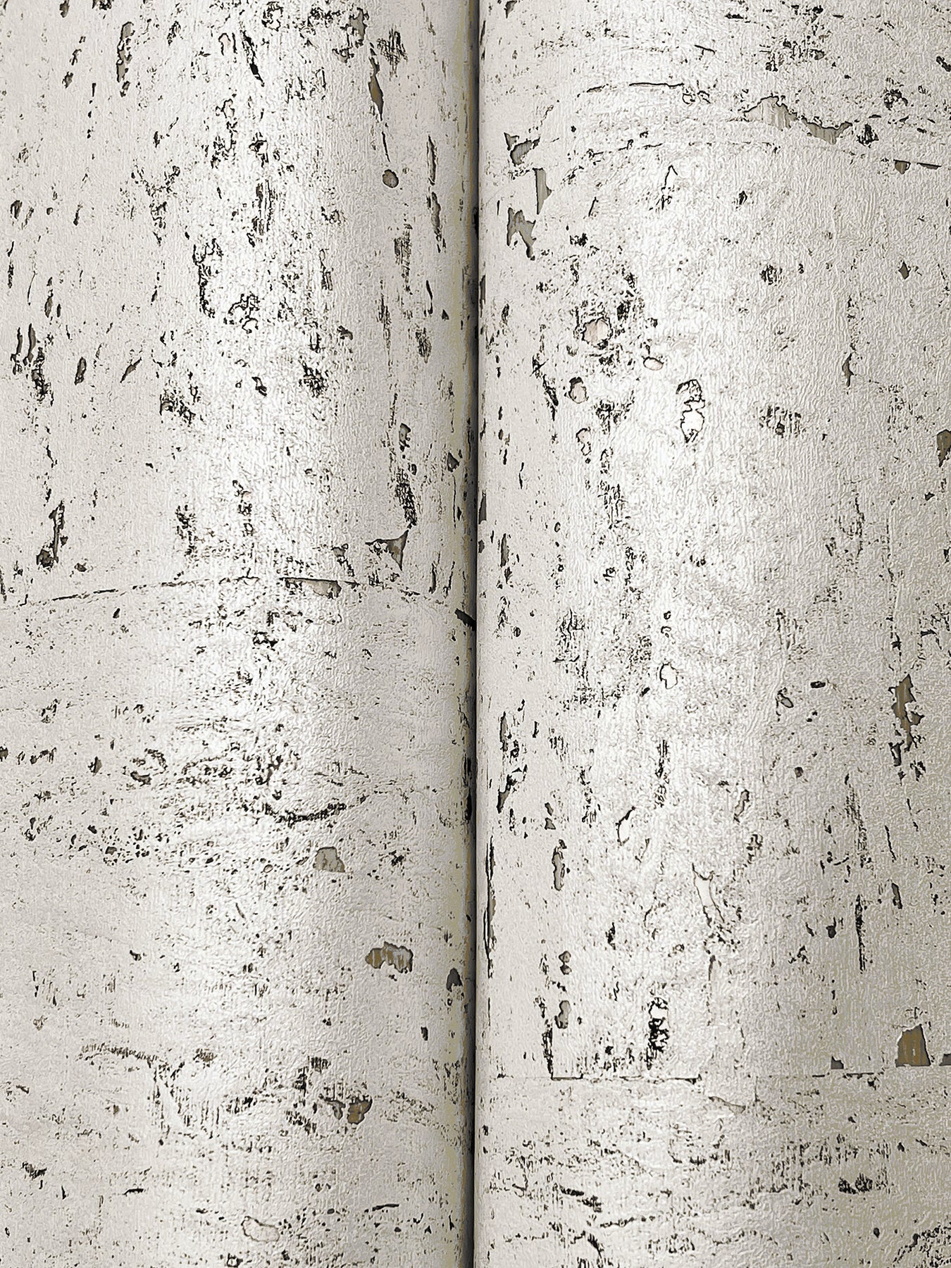 Caldera Cork wallpaper in white pearl color - pattern number GRL89190 - by Ronald Redding in the Natural Palette Resource collection