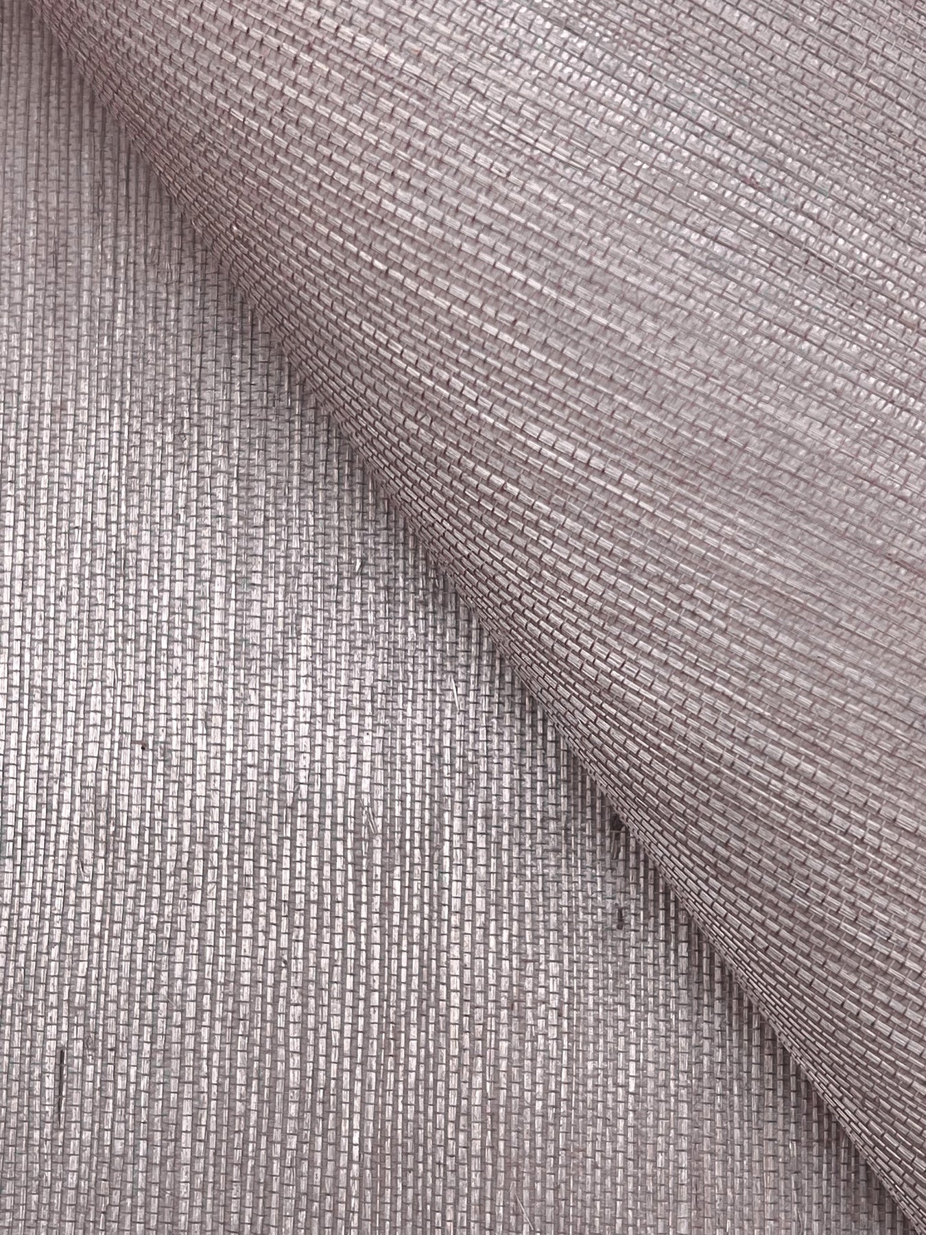 Maguey Sisal wallpaper in mauve color - pattern number GV0120NW - by Ronald Redding in the Natural Palette Resource collection