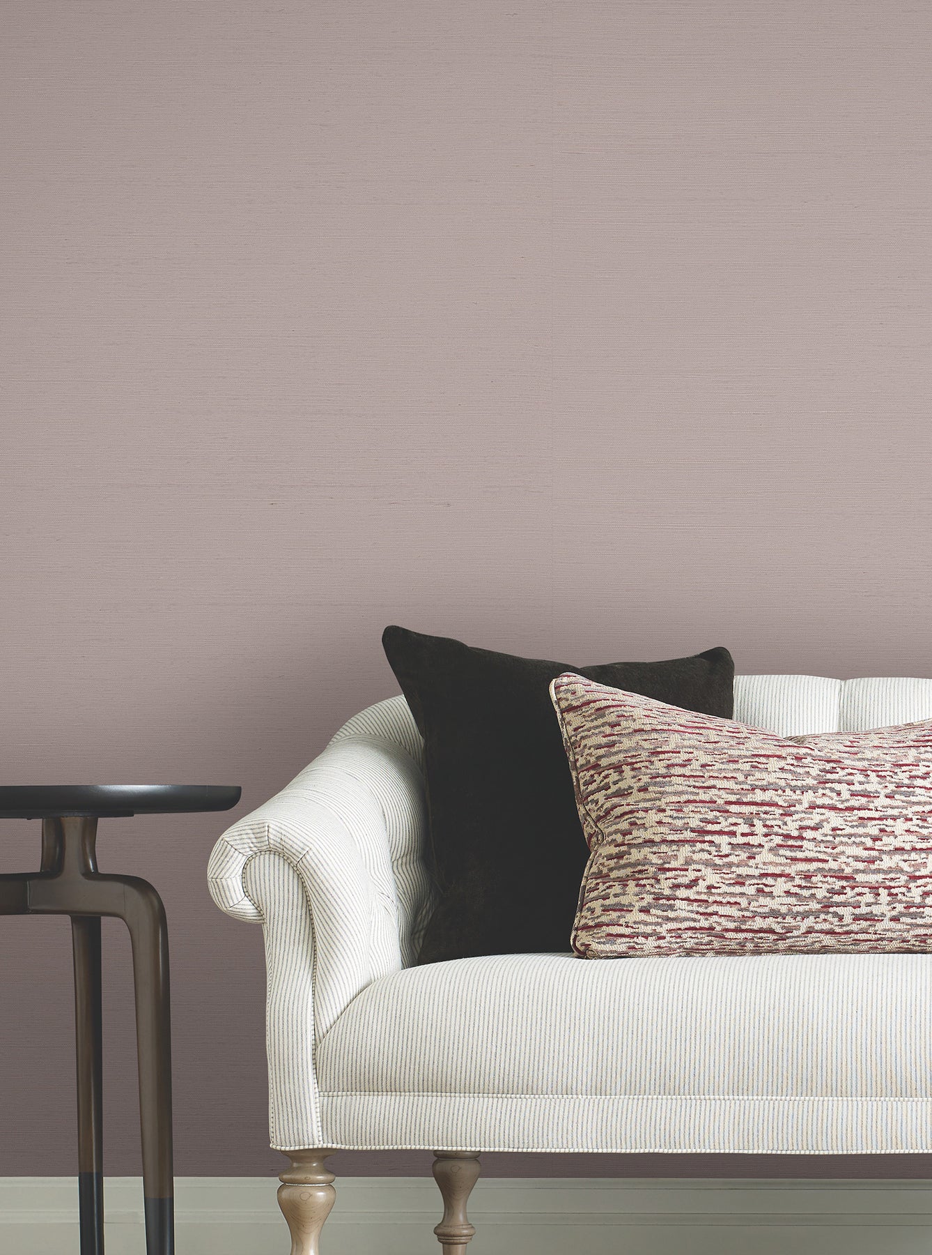 Maguey Sisal wallpaper in mauve color - pattern number GV0120NW - by Ronald Redding in the Natural Palette Resource collection