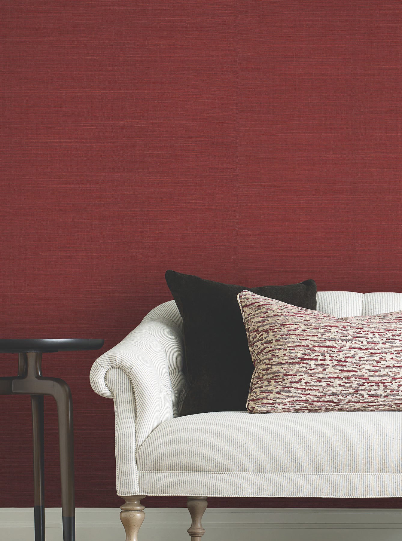 Maguey Sisal wallpaper in currant color - pattern number GV0132NW - by Ronald Redding in the Natural Palette Resource collection