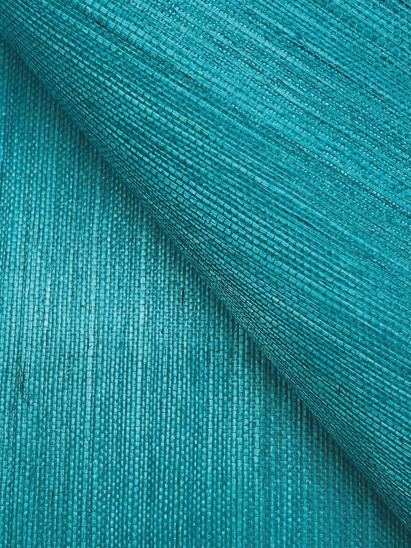 Maguey Sisal wallpaper in lagoon color - pattern number GV0155NW - by Ronald Redding in the Natural Palette Resource collection