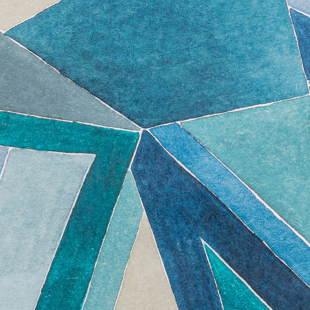 Roulade Wallpaper in Navy/Teal color - pattern number GWP-3727.355.0 - by Lee Jofa Modern in the Rhapsody collection