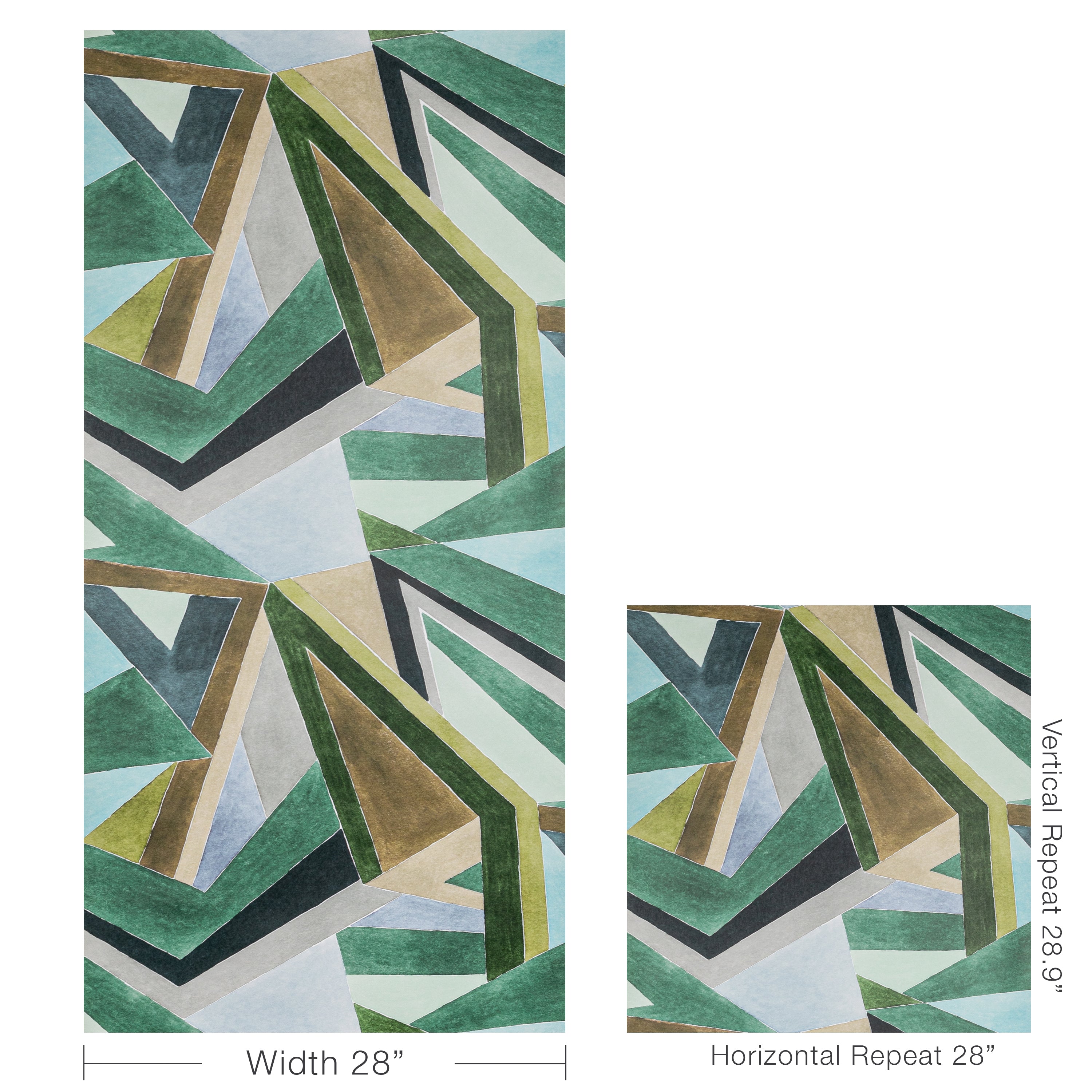 Roulade Wallpaper in Juniper/Buff color - pattern number GWP-3727.630.0 - by Lee Jofa Modern in the Rhapsody collection
