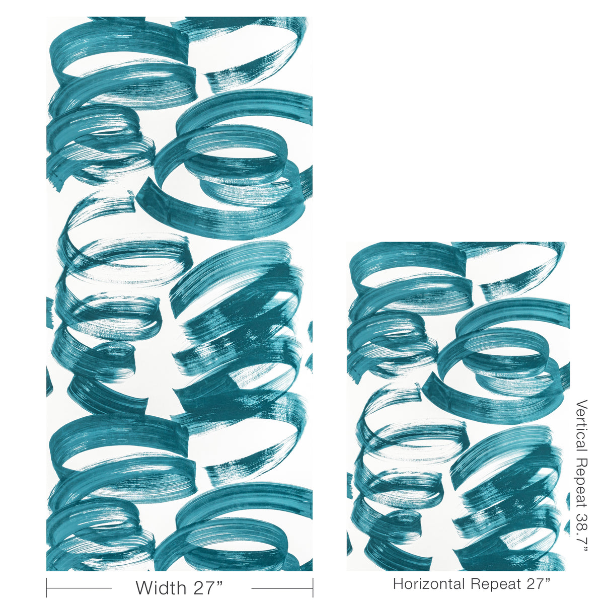 Laryo Wallpaper in Lagoon color - pattern number GWP-3728.35.0 - by Lee Jofa Modern in the Rhapsody collection