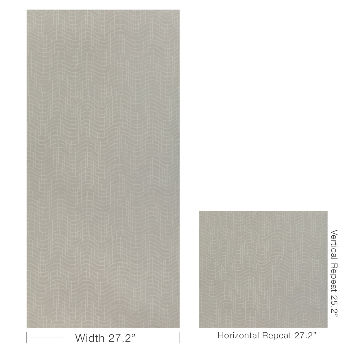 Dada Wallpaper in Chalk color - pattern number GWP-3732.11.0 - by Lee Jofa Modern in the Kelly Wearstler VII collection