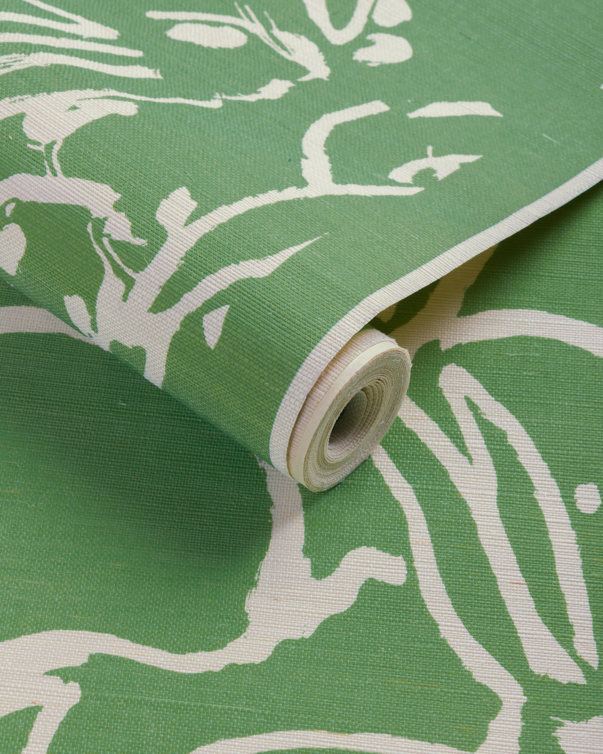 Hula Sisal Wallpaper in Sage color - pattern number GWP-3748.3.0 - by Lee Jofa Modern in the Hunt Slonem Belle Terre collection