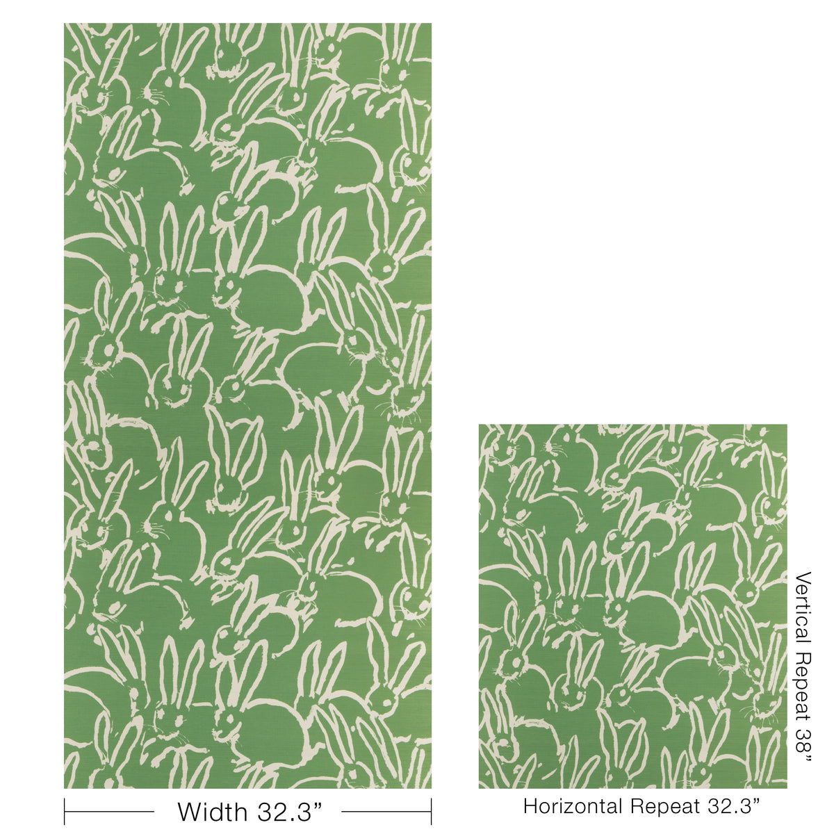 Hula Sisal Wallpaper in Sage color - pattern number GWP-3748.3.0 - by Lee Jofa Modern in the Hunt Slonem Belle Terre collection