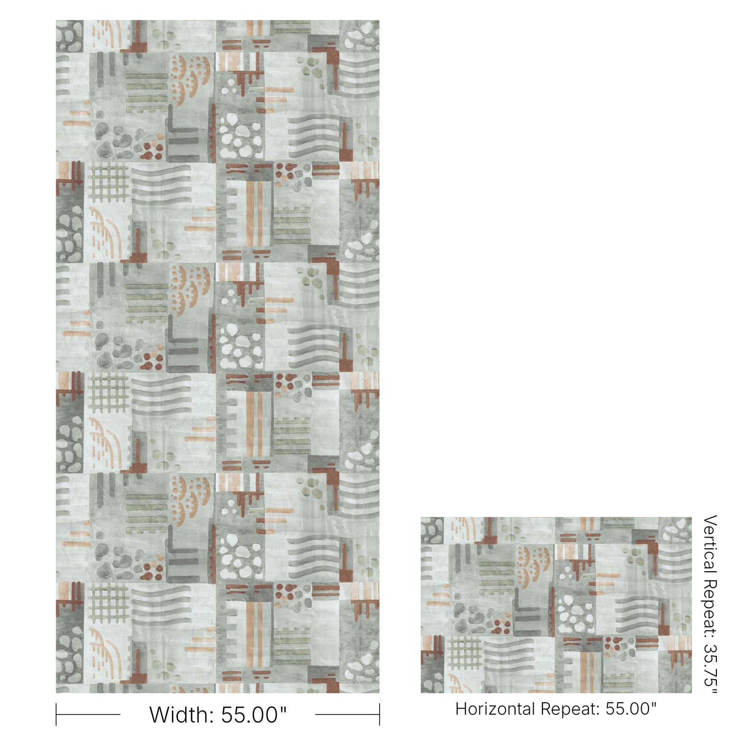 Veda Wallpaper in patina color - pattern number GWP-3753.324.0 - by Lee Jofa Modern in the Kelly Wearstler Tela collection
