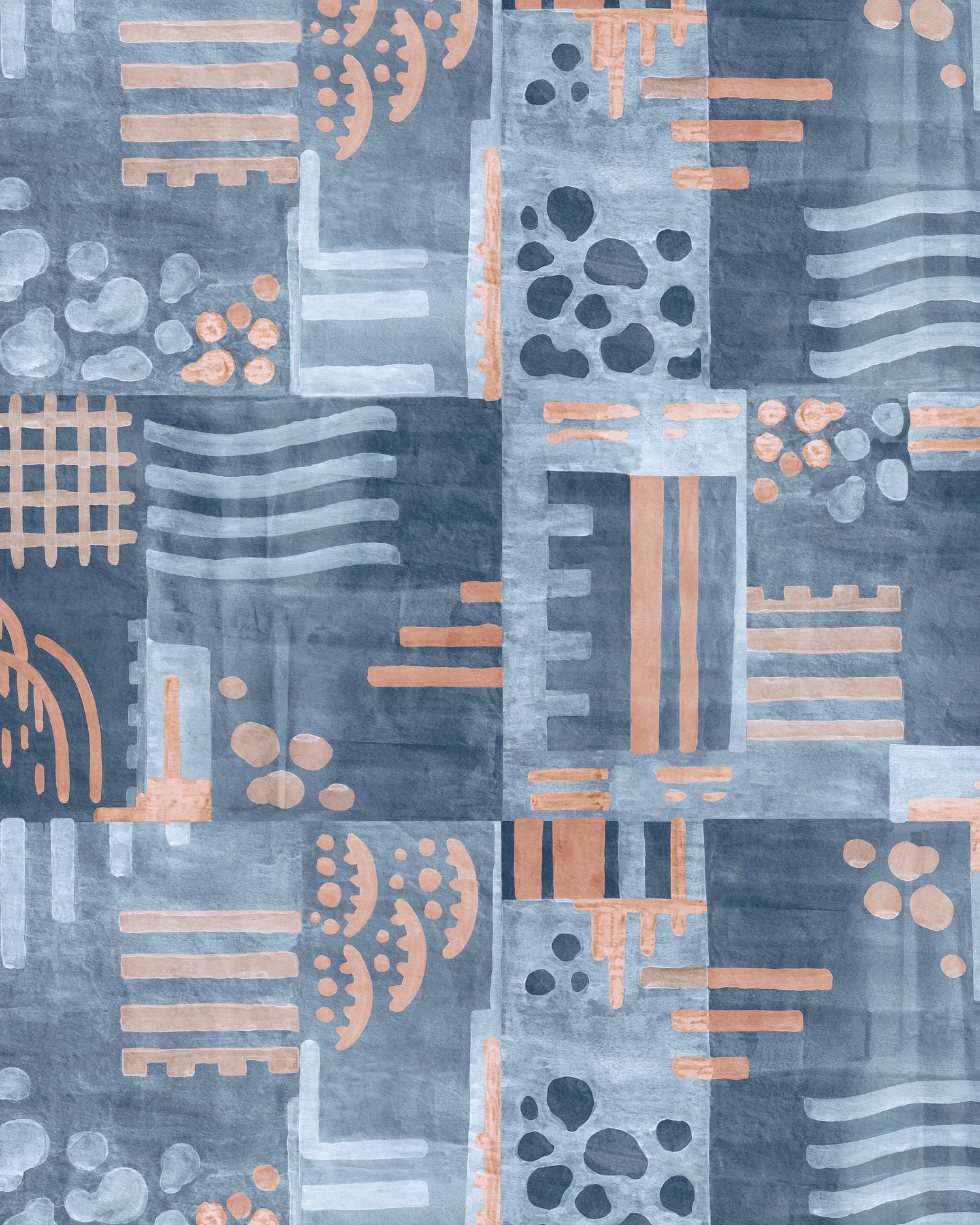 Veda Wallpaper in mineral color - pattern number GWP-3753.517.0 - by Lee Jofa Modern in the Kelly Wearstler Tela collection