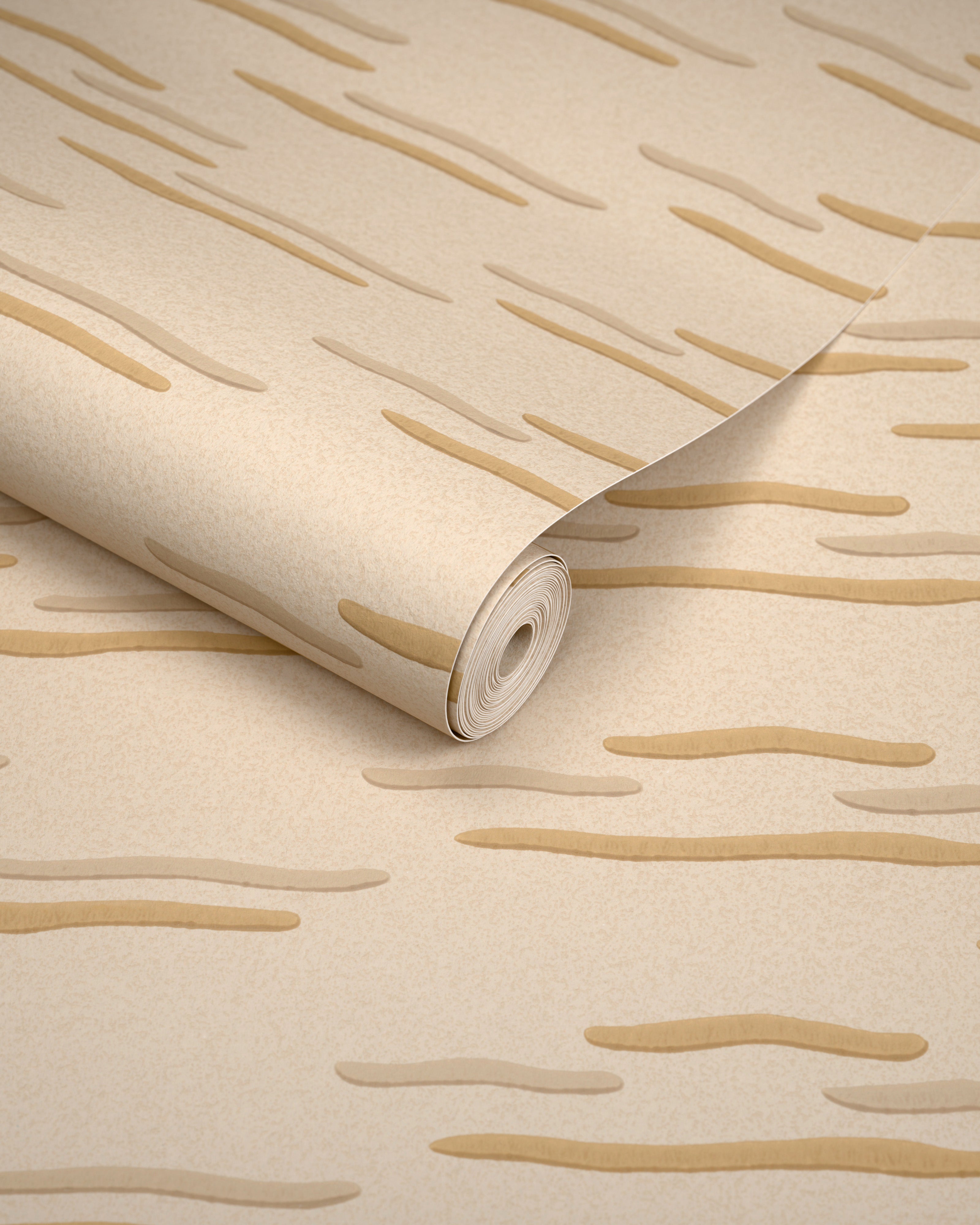 Mar Paper Wallpaper in shell color - pattern number GWP-3755.416.0 - by Lee Jofa Modern in the Kelly Wearstler Tela collection