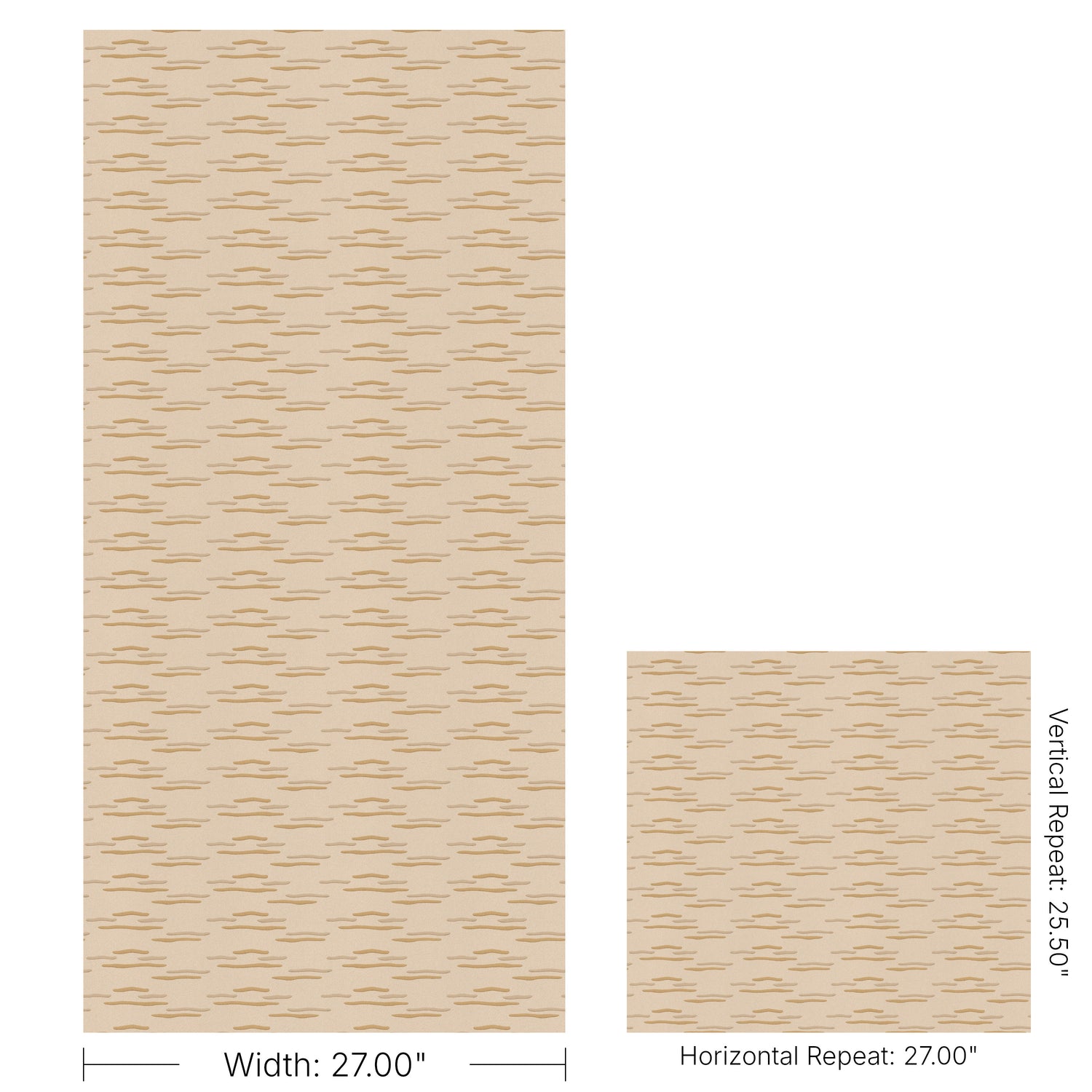 Mar Paper Wallpaper in shell color - pattern number GWP-3755.416.0 - by Lee Jofa Modern in the Kelly Wearstler Tela collection