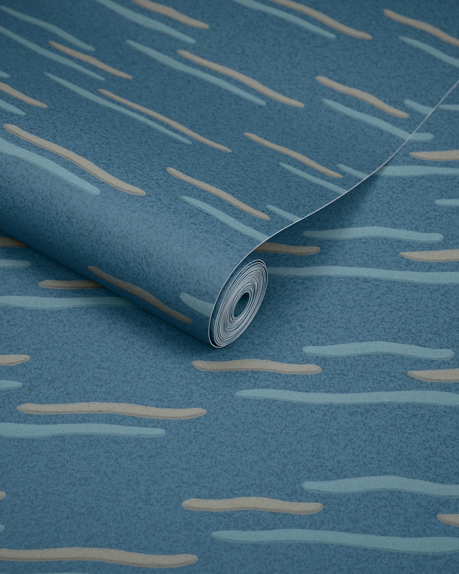 Mar Paper Wallpaper in aqualis color - pattern number GWP-3755.535.0 - by Lee Jofa Modern in the Kelly Wearstler Tela collection