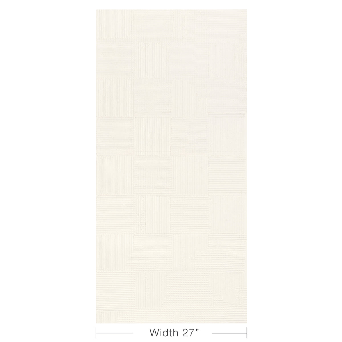Gesso Wallpaper in Ivory color - pattern number GWP-3758.111.0 - by Lee Jofa Modern in the Kelly Wearstler Echelon collection