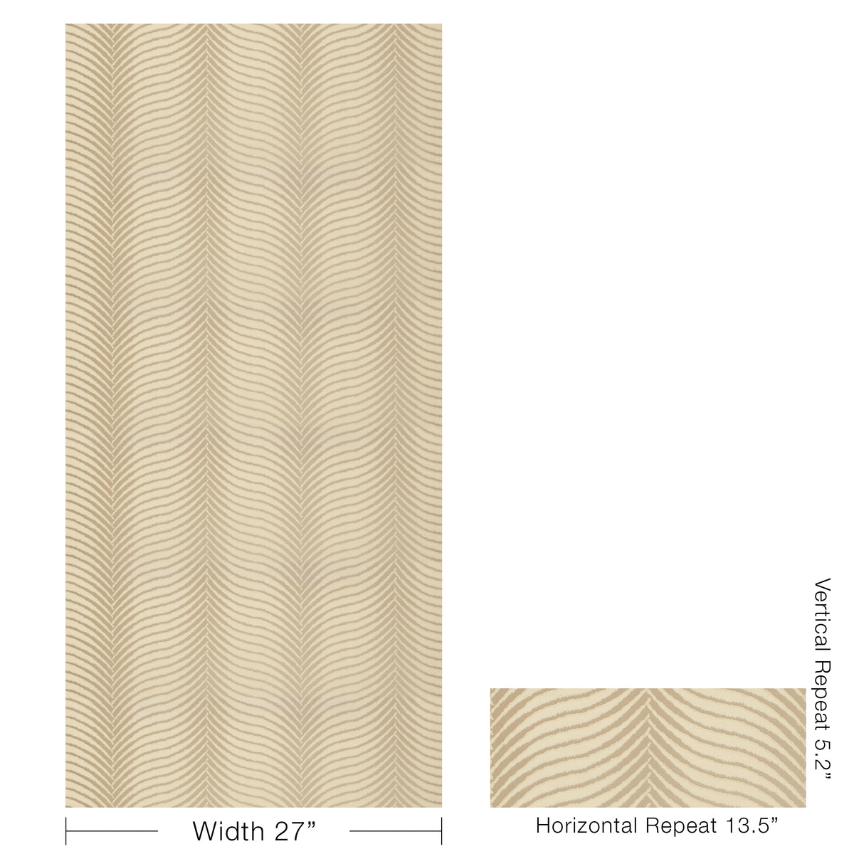 Calista Wallpaper in Silver color - pattern number GWP-3763.11.0 - by Lee Jofa in the Calista collection