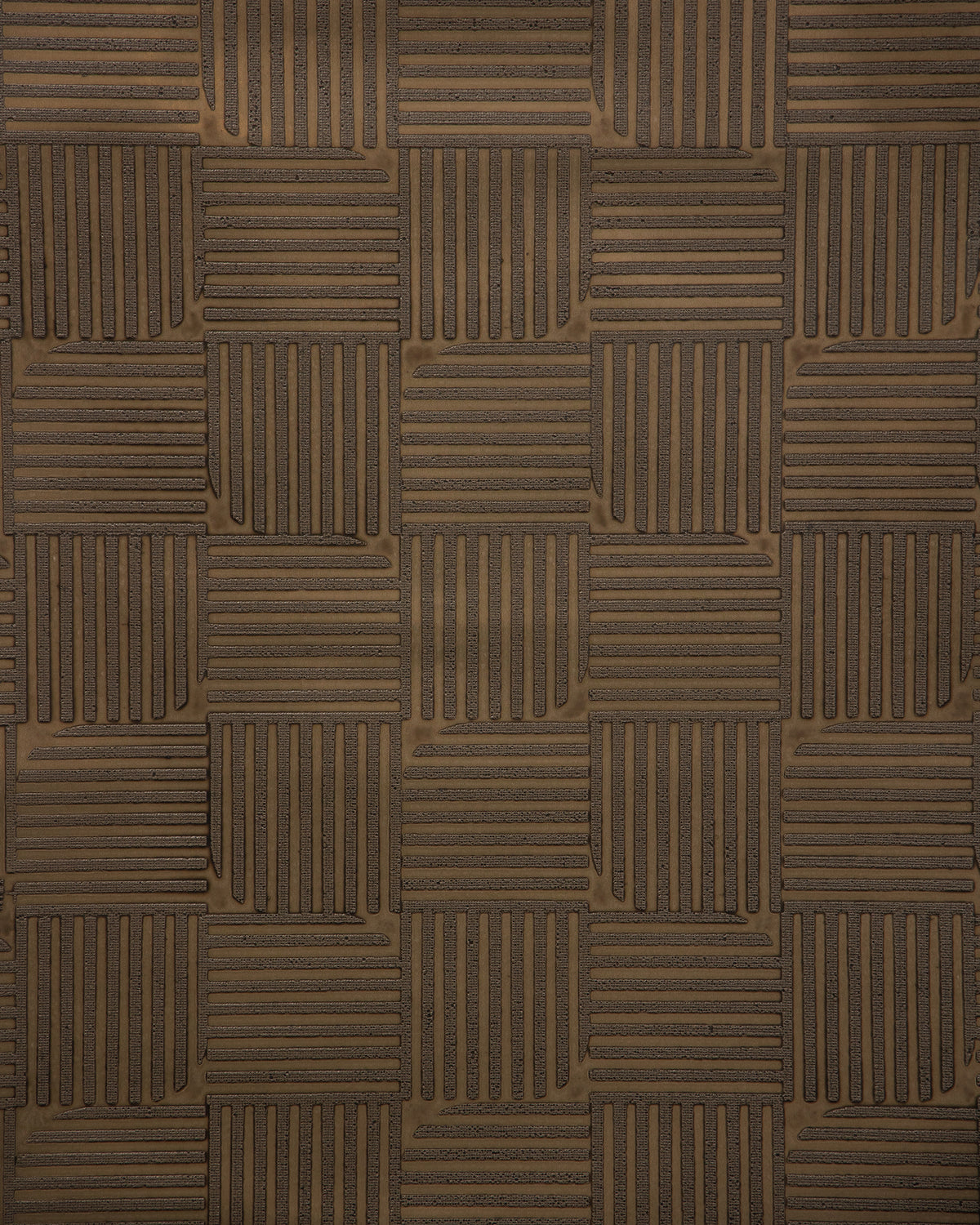 Tetra Wallpaper in Walnut color - pattern number GWP-3764.606.0 - by Lee Jofa in the Calista collection