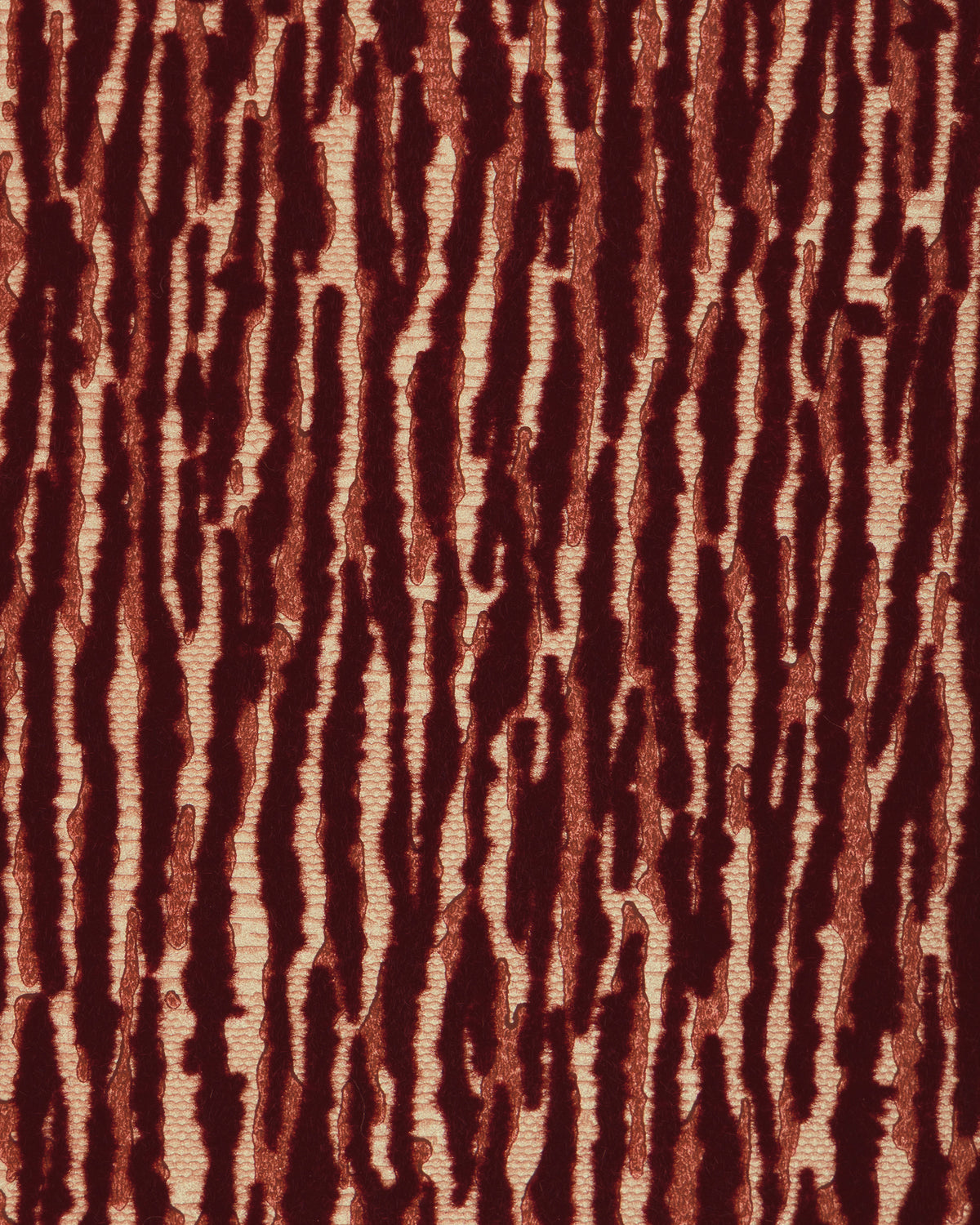 Maia Flock Wallpaper in Garnet color - pattern number GWP-3768.919.0 - by Lee Jofa in the Calista collection