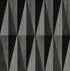 Pieced Diamonds Peel and Stick wallpaper in charcoal color - pattern number HG11500 - by NextWall in the Peel and Stick Wallpaper by Harry and Grace 4 collection