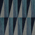 Pieced Diamonds Peel and Stick wallpaper in denim blue color - pattern number HG11502 - by NextWall in the Peel and Stick Wallpaper by Harry and Grace 4 collection
