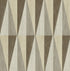 Pieced Diamonds Peel and Stick wallpaper in cafe color - pattern number HG11507 - by NextWall in the Peel and Stick Wallpaper by Harry and Grace 4 collection