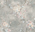 Floral Blossom Peel and Stick wallpaper in grey color - pattern number HG11808 - by NextWall in the Peel and Stick Wallpaper by Harry and Grace 4 collection