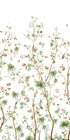 Blooming Chinoiserie Peel and Stick 2 Panel mural in fern and rosebud color - pattern number HG12404M - by NextWall in the Peel and Stick Wallpaper by Harry and Grace 4 collection