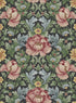 Floral Garden Peel and Stick wallpaper in rose and fern color - pattern number HG12601 - by NextWall in the Peel and Stick Wallpaper by Harry and Grace 4 collection