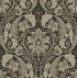 Thornton Vintage Damask Peel and Stick wallpaper in cliffside color - pattern number HG12907 - by NextWall in the Peel and Stick Wallpaper by Harry and Grace 5 collection