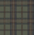 Herringbone Plaid Peel and Stick wallpaper in adobe and antique green color - pattern number HG13704 - by NextWall in the Peel and Stick Wallpaper by Harry and Grace 5 collection