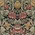 Acanthus Floral Cameo Peel and Stick wallpaper in ebony color - pattern number HG14000 - by NextWall in the Peel and Stick Wallpaper by Harry and Grace 5 collection