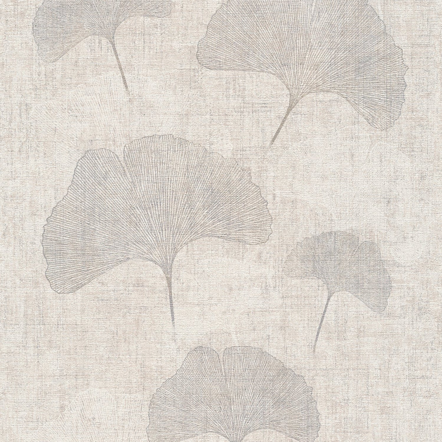 Tree Leaf Wallpaper in Beige color - pattern number HV41061 - by Galerie in the Havana 2 collection