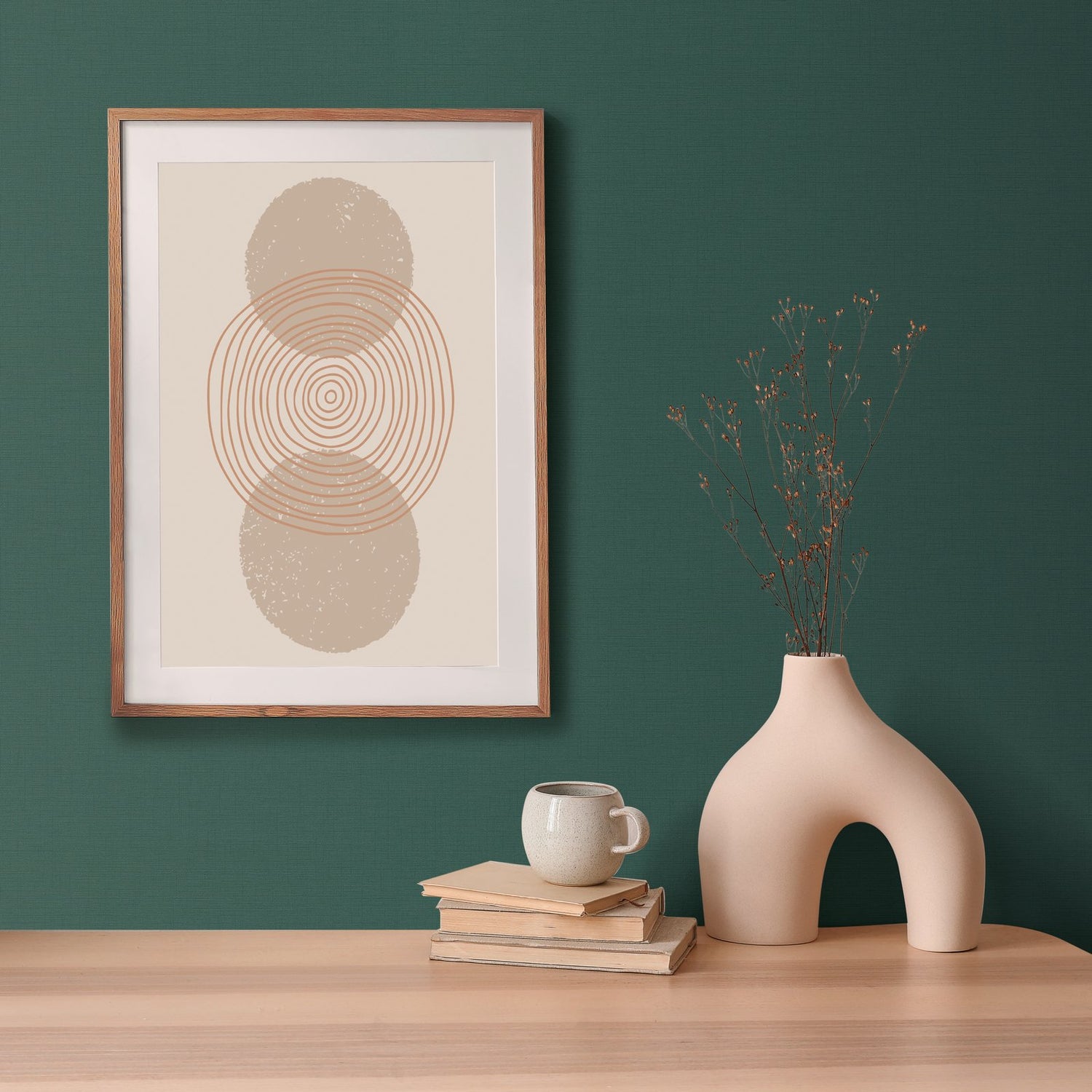 Plain Texture Wallpaper in Green color - pattern number HV41065 - by Galerie in the Havana 2 collection