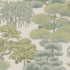 Tree Leaf Wallpaper in Green color - pattern number HV41079 - by Galerie in the Havana 2 collection