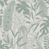 Tree Leaf Wallpaper in Green color - pattern number HV41091 - by Galerie in the Havana 2 collection