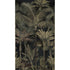 Tree Leaf 3 Panel Mural in Green color - pattern number HV41109M - by Galerie in the Havana 2 collection