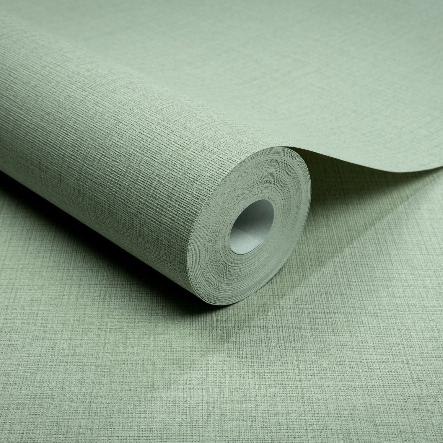 Textile Plain Wallpaper in green color - pattern number GDIC1013 - by Grandeco in the Little Dreamers collection